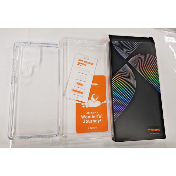 TORRAS Clear case for Samsung Galaxy S25 UltraGuardian Shockproof Non-Yellowing - Picture 1 of 10